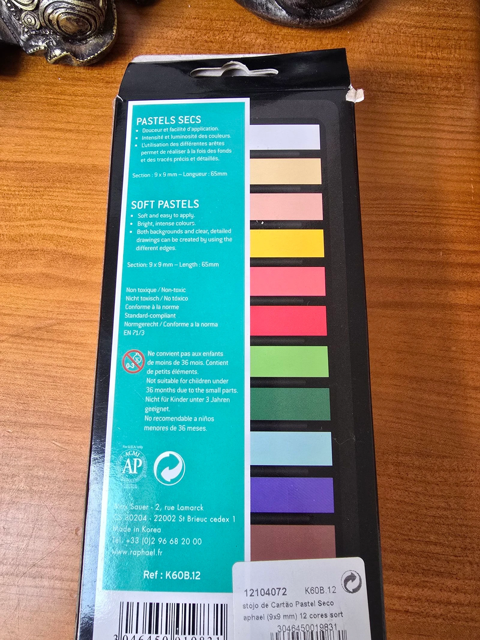 12 pastels secos soft pastels Campus – photo 4